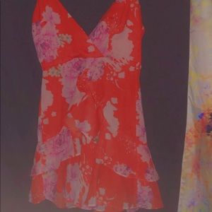 Beautiful Floral Tie Dress